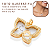 Mini Pingente Flutuante - Rommanel - Folheado a Ouro 24k - Imagem 12