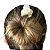 Pente para Coques Sofisticados - Prendedor de Cabelo - Flor de Acetato - Imagem 3