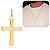 Pingente Masculino Rommanel Cruz - Folheado a Ouro 18k - Imagem 1
