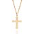 Pingente Masculino Rommanel Cruz - Folheado a Ouro 18k - Imagem 4