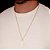 Pingente Masculino Rommanel Cruz - Folheado a Ouro 18k - Imagem 2