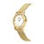 Relogio Analogico Feminino Rommanel Metal Dourado Resistente a Água - Imagem 3