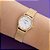 Relogio Analogico Feminino Rommanel Metal Dourado Resistente a Água - Imagem 2