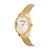 Relogio Feminino Rommanel Dourado Metal c4 Cristais Resistente a Água - Imagem 3