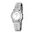 Relogio Feminino Prata Rommanel Metal C 11 Cristais Resistente a Água - Imagem 1