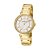 Relogio Rommanel Analógico Feminino - Dourado Metal com 72 Cristais - Imagem 1
