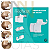 Kit Piercing Titânio para Aba Nasal + Gel de Limpeza - Antialérgico Esterilizado - Medisept Studex para uso profissional - Imagem 5