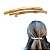 Prendedor P Cabelo Metálico Premium - Dourado Ou Prateado - Imagem 6