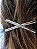 Presilha De Cabelo Metalica Premium Dourada Prateada - Penteado Luxo - Imagem 8