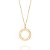 Pingente - Eu Amo Minha Mãe - Rommanel - Folheado a Ouro 18k (Ref.542111) - Imagem 3