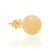 Brinco Bola Trabalhada Grande (10mm) - Rommanel (10mm) - Folheado a Ouro (Ref.525468) - Imagem 5