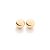 Brinco Bola Lisa (8mm) Rommanel - Folheado a Ouro (Ref.520470) - Imagem 5