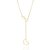 Gargantilha Gravata - Infinito Amor -  Rommanel - Folheado a Ouro 18k / Rhodium (Ref.532068) - Imagem 3