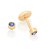 Brinco Mini Solitário - Tarraxa Protetora Bebê - Rommanel - Folheado a Ouro 18k (Ref.526384) - Imagem 4