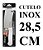 Faca Cutelo Profissional 6" Aço Inox 28,5 cm - Linha Premium - Imagem 5