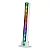 Barra de Led RGB Rítmica Recarregável Music Microfone Embutido Knup - Imagem 2
