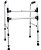 Andador Fixo 2 Barras 80KG Natural Sequencial - Imagem 1