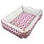 Cama para Cachorro Impermeável Chevron Pink - Imagem 3