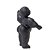 Gordinha cerâmica preta - Imagem 3