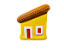 Mini casinha de parede Mod.4 - Imagem 2