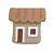 Mini casinha de parede Mod.6 - diversas cores - Imagem 2