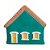 Casinhas coloridas de parede grande Mod.1 - diversas cores - Imagem 4