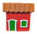 Casinhas coloridas de parede média Mod.5 - diversas cores - Imagem 6