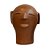 Escultura Cabeça de Cerâmica Natural Cida - Imagem 1