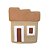 Mini casinha de parede Mod.7 - diversas cores - Imagem 3