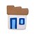 Mini casinha de parede Mod.7 - diversas cores - Imagem 2