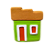 Mini casinha de parede Mod.7 - diversas cores - Imagem 3