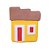 Mini casinha de parede Mod.7 - diversas cores - Imagem 1
