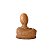 Escultura busto cerâmica pequena - Imagem 1