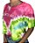 CROPPED COR TIE DYE MALHA 100% ALGODÃO SM - Imagem 2