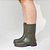 Galocha Urb Green - Bota Feminina Impermeável Cano Médio Verde Matte - Imagem 3