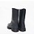 Galocha Urb Black - Bota Feminina Impermeável Cano Médio Preto Matte - Imagem 5