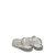 Sandalia Infantil INF021 Glitter Prata - Imagem 3