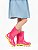 Galocha Bota Infantil KTK002 Rosa com Solado Amarelo Gasf - Imagem 1