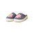 Pantufa Feminina Flor Cinza Rosa 2359 - Imagem 2