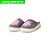 Pantufa Feminina Flor Cinza Rosa 2359 - Imagem 1