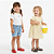 Kit Sandália Infantil Menina 2 pares confortável leve fácil de limpar - Imagem 6