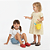 Kit Sandália Infantil Menina 2 pares confortável leve fácil de limpar - Imagem 5