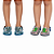 Kit 2 Babuche Infantil Menino Dinossauro + Futebol divertida fácil de limpar - Imagem 2
