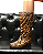 Galocha Bota Feminina Cano Longo Animal Print KT060 Onça - Imagem 11