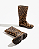 Galocha Bota Feminina Cano Longo Animal Print KT060 Onça - Imagem 9