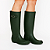 Kit Galocha Cano Longo Verde Kt001 + 1 Capa de Chuva Longa Ck003 - Imagem 2