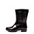 Kit Galocha Cano Médio Preta AD027 + Pantufa Bege 211097 - Imagem 5