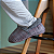 Pantufa Fechada Pelúcia Quentinha Xadrez Cinza Masculina Gasf 203775 - Imagem 2