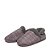 Pantufa Fechada Pelúcia Quentinha Xadrez Cinza Masculina Gasf 203775 - Imagem 1