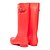 Galocha Iconic Red - Bota Feminina Impermeável Slim Clássica Vermelho Matte - Imagem 8